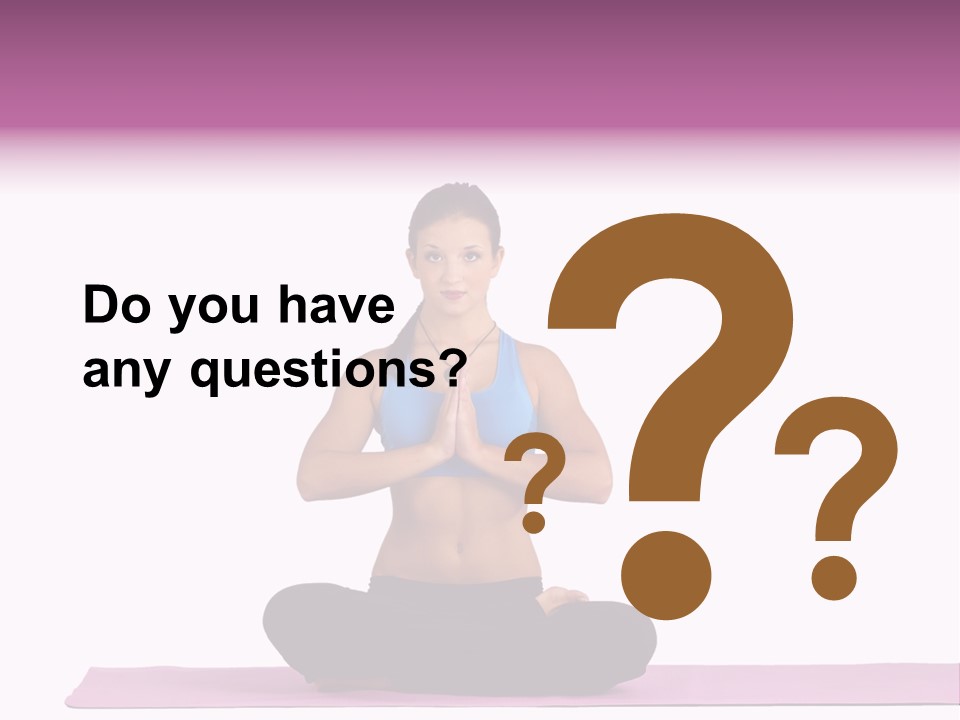 Meditation Strong Life PowerPoint Template