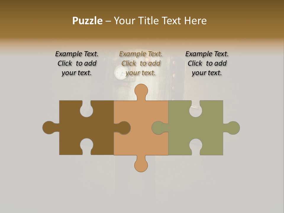 Symbole Temps Costume PowerPoint Template