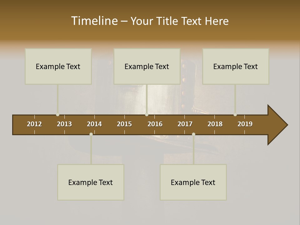 Symbole Temps Costume PowerPoint Template