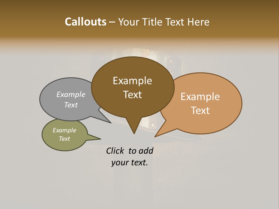 Symbole Temps Costume PowerPoint Template