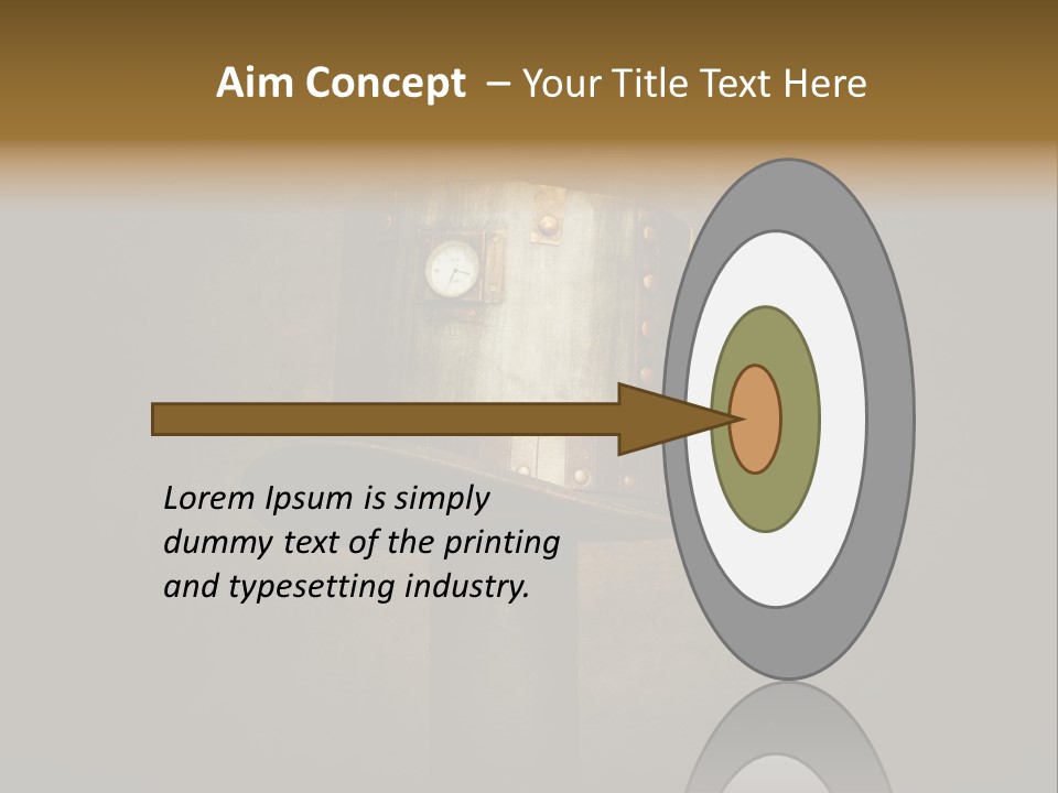 Symbole Temps Costume PowerPoint Template