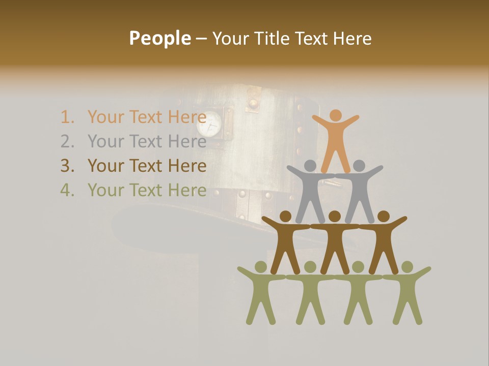 Symbole Temps Costume PowerPoint Template