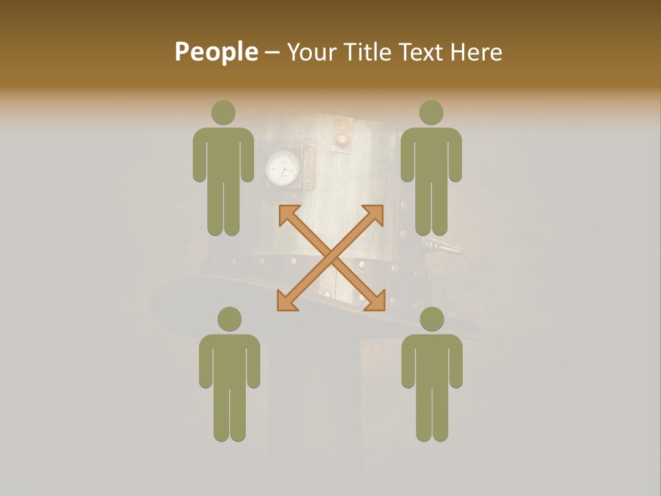 Symbole Temps Costume PowerPoint Template