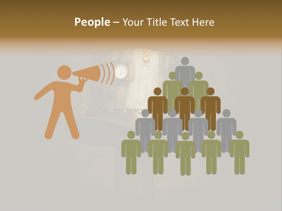 Symbole Temps Costume PowerPoint Template