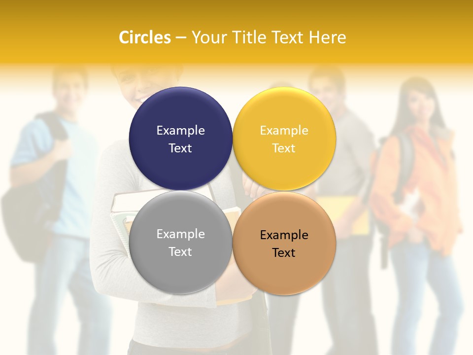 Modern Book Isolated PowerPoint Template