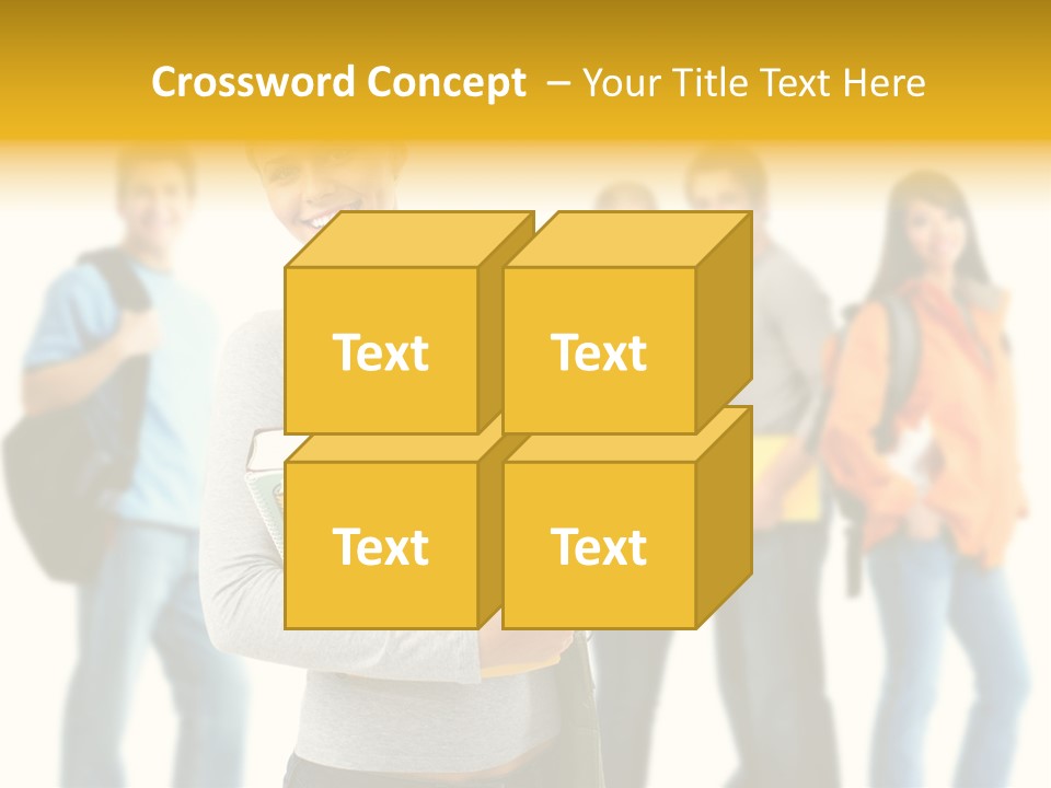 Modern Book Isolated PowerPoint Template