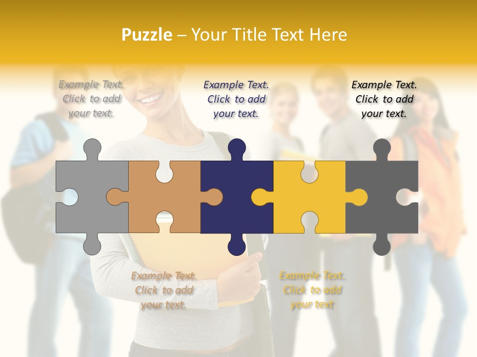 Modern Book Isolated PowerPoint Template