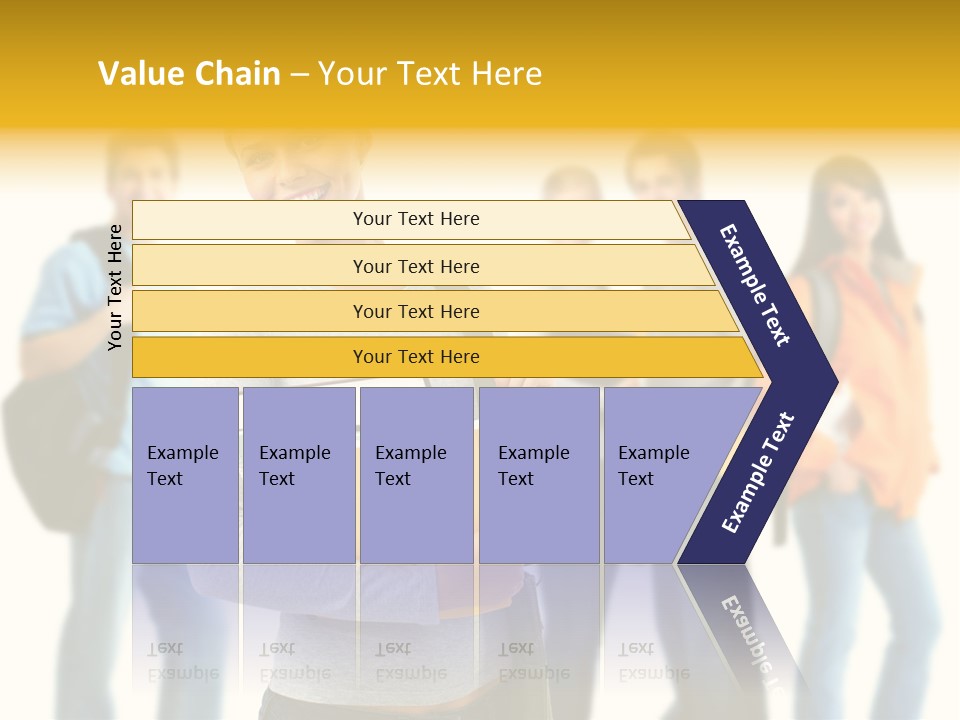 Modern Book Isolated PowerPoint Template