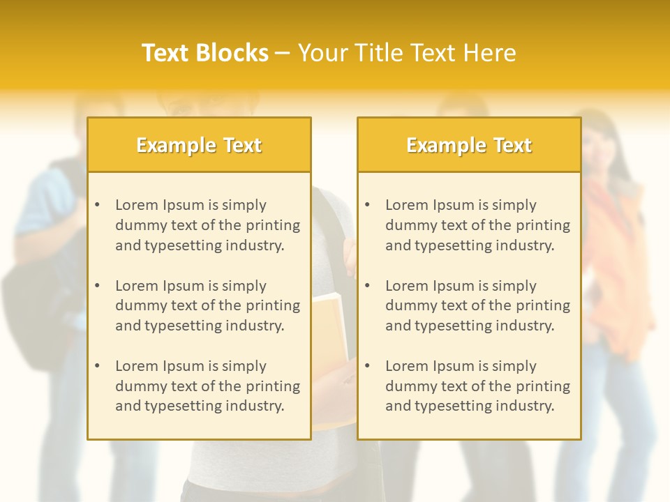 Modern Book Isolated PowerPoint Template