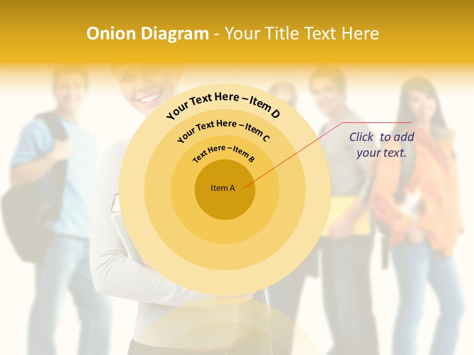 Modern Book Isolated PowerPoint Template