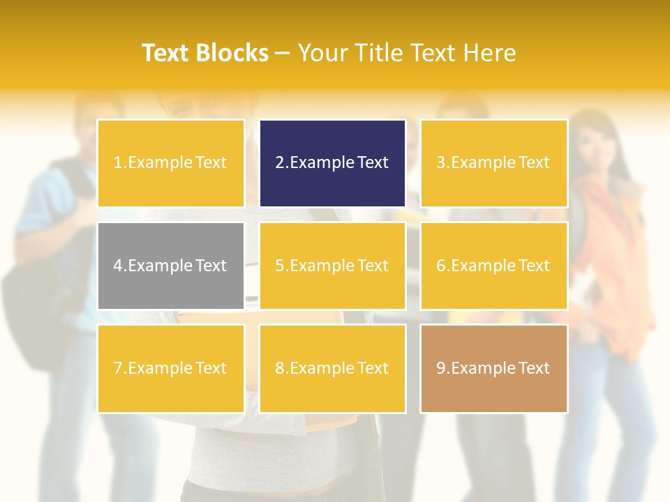 Modern Book Isolated PowerPoint Template