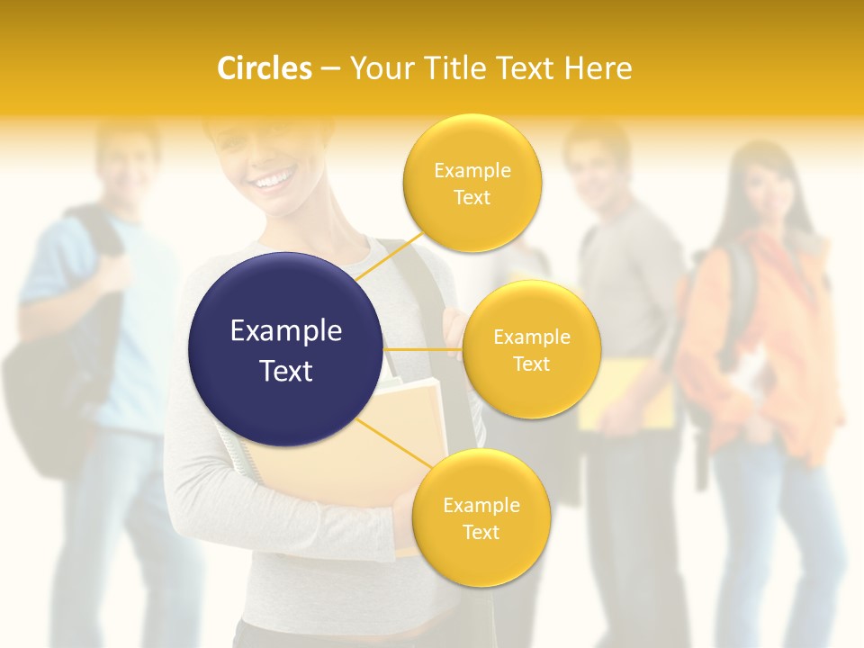 Modern Book Isolated PowerPoint Template