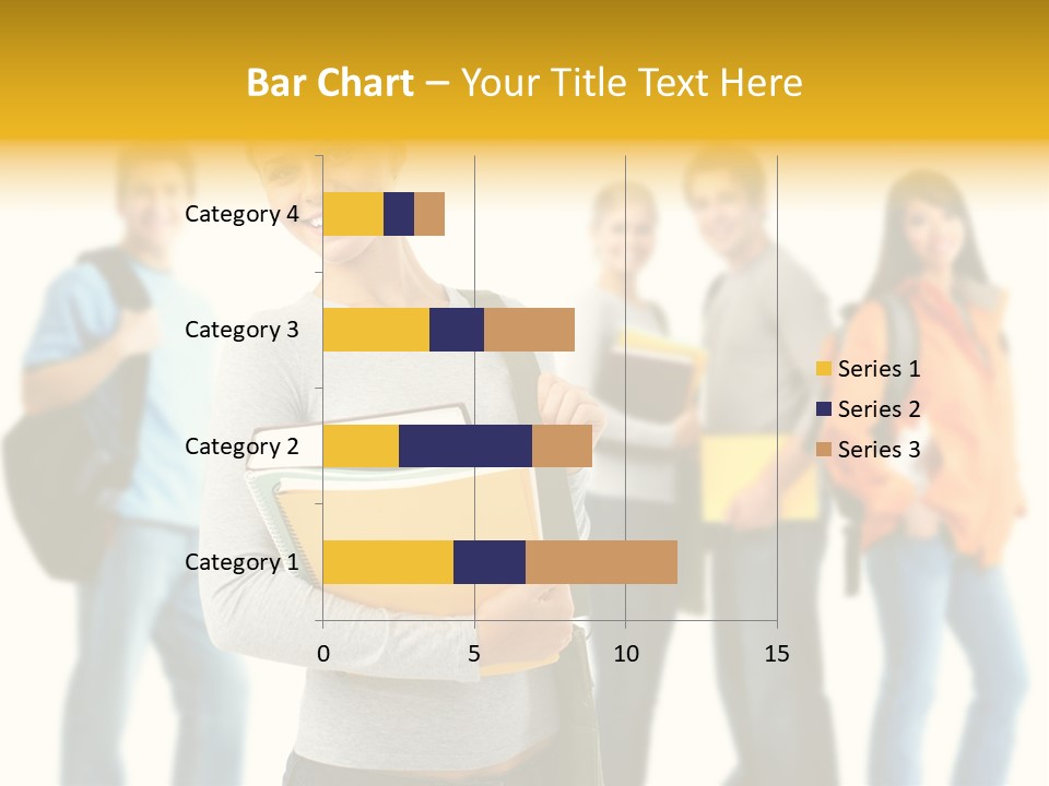 Modern Book Isolated PowerPoint Template