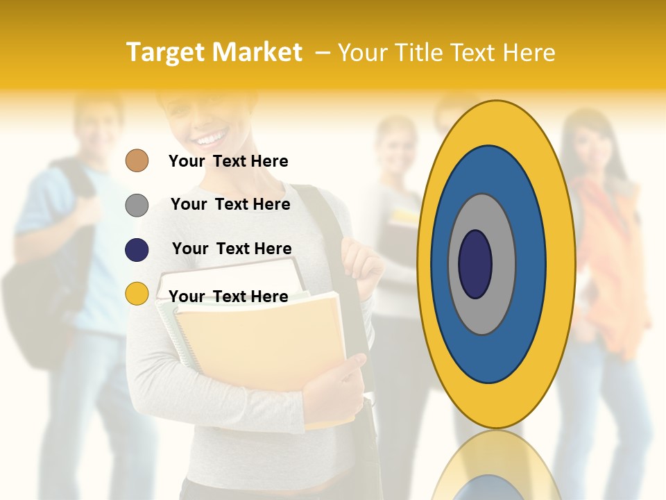 Modern Book Isolated PowerPoint Template