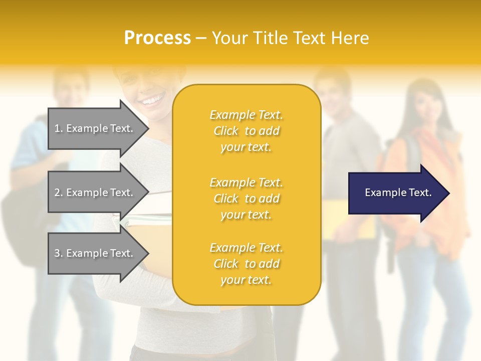 Modern Book Isolated PowerPoint Template