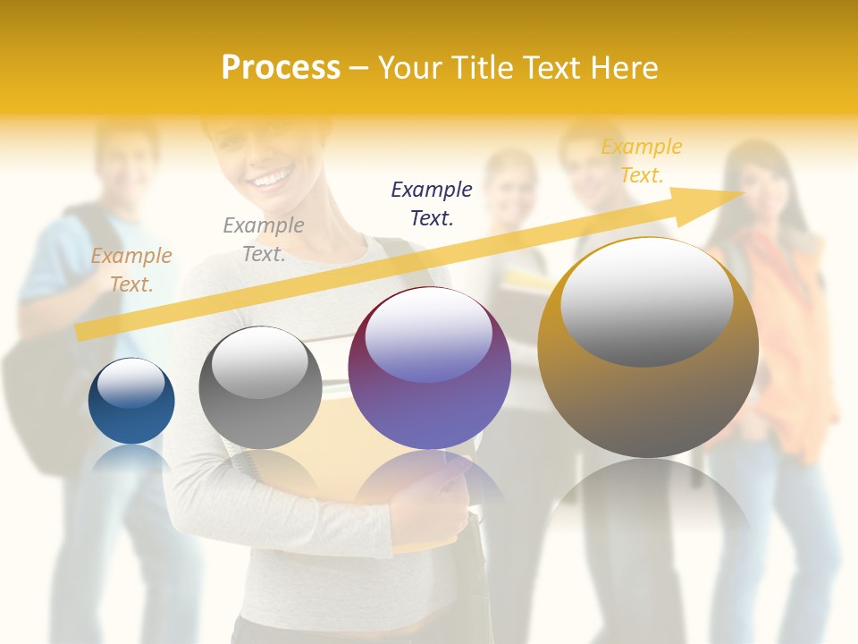 Modern Book Isolated PowerPoint Template