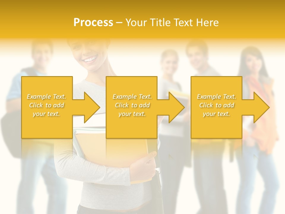 Modern Book Isolated PowerPoint Template