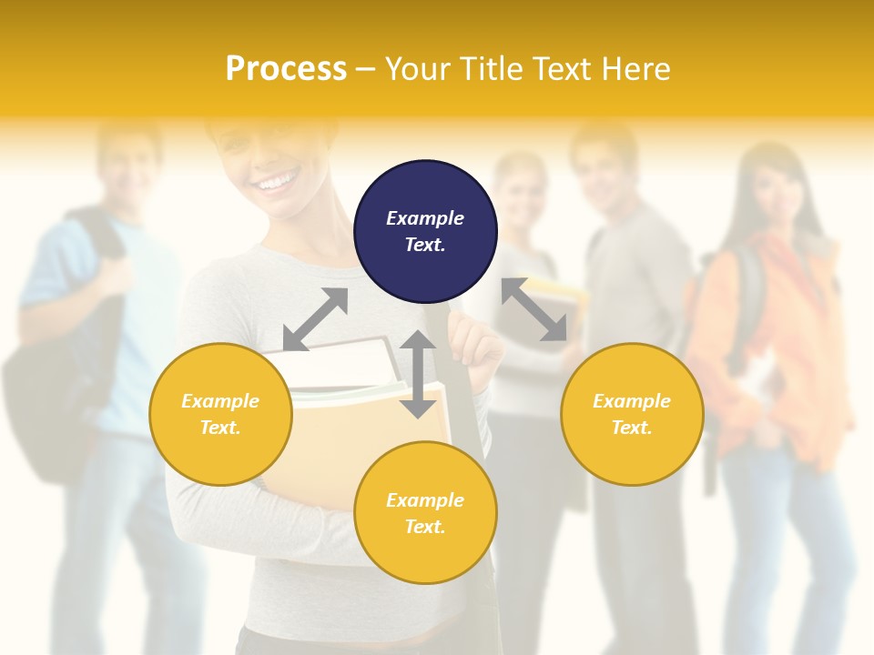 Modern Book Isolated PowerPoint Template