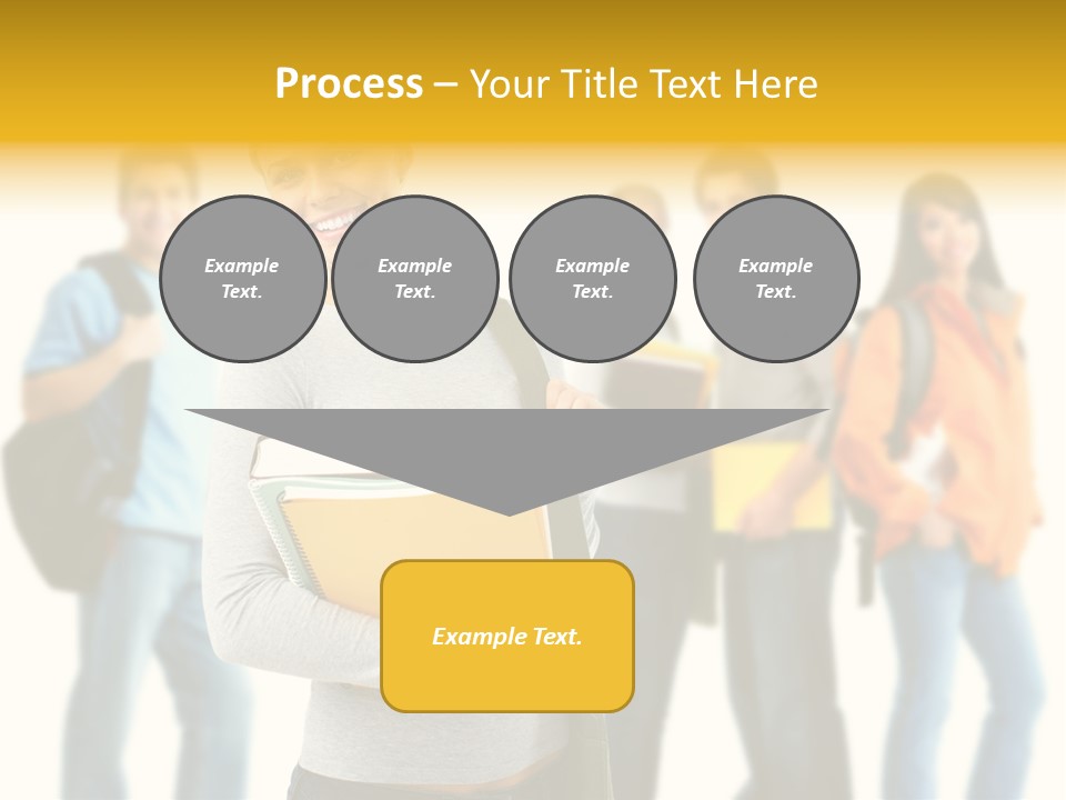 Modern Book Isolated PowerPoint Template