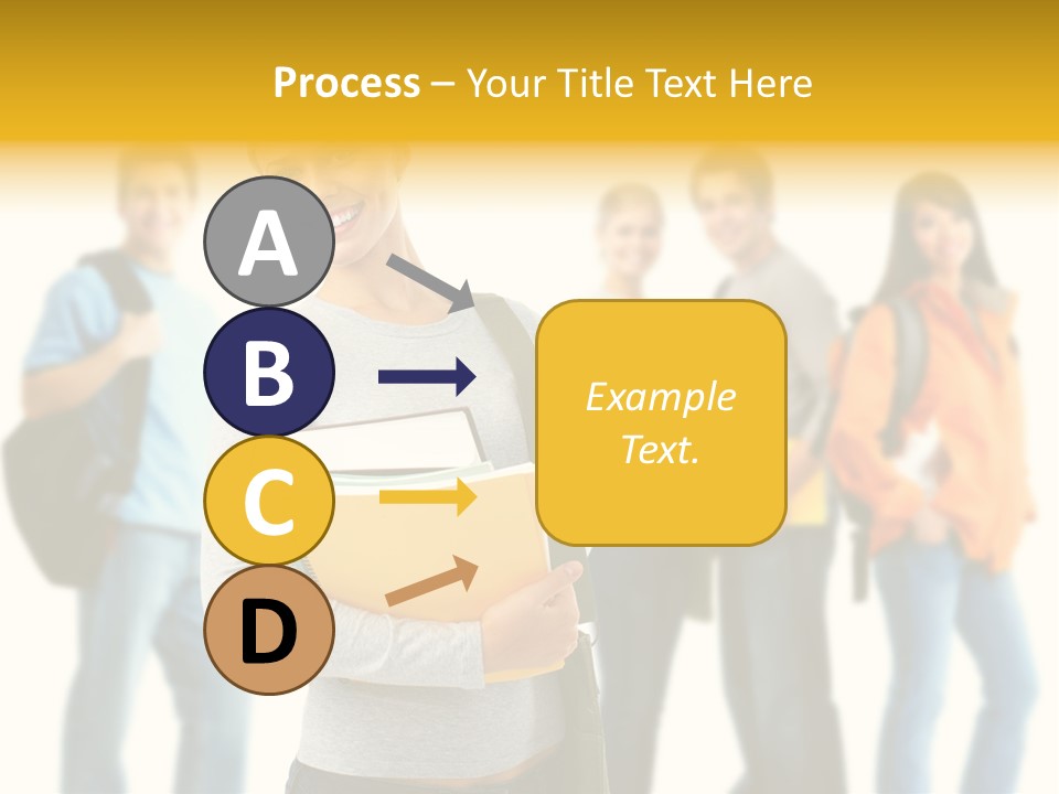 Modern Book Isolated PowerPoint Template