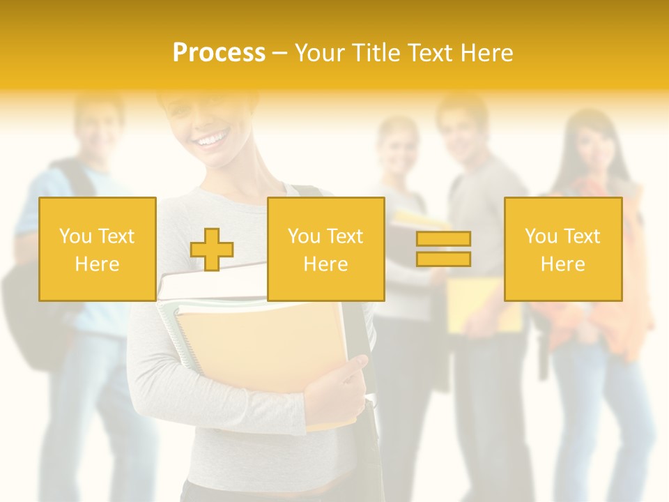 Modern Book Isolated PowerPoint Template