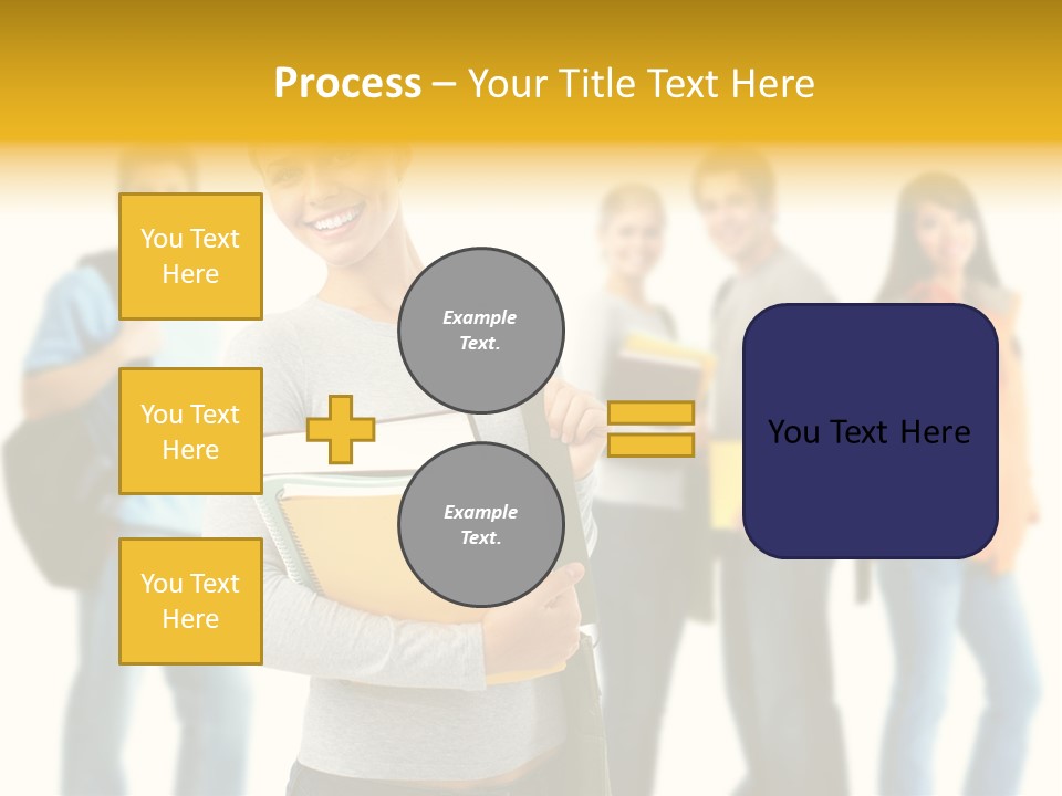 Modern Book Isolated PowerPoint Template
