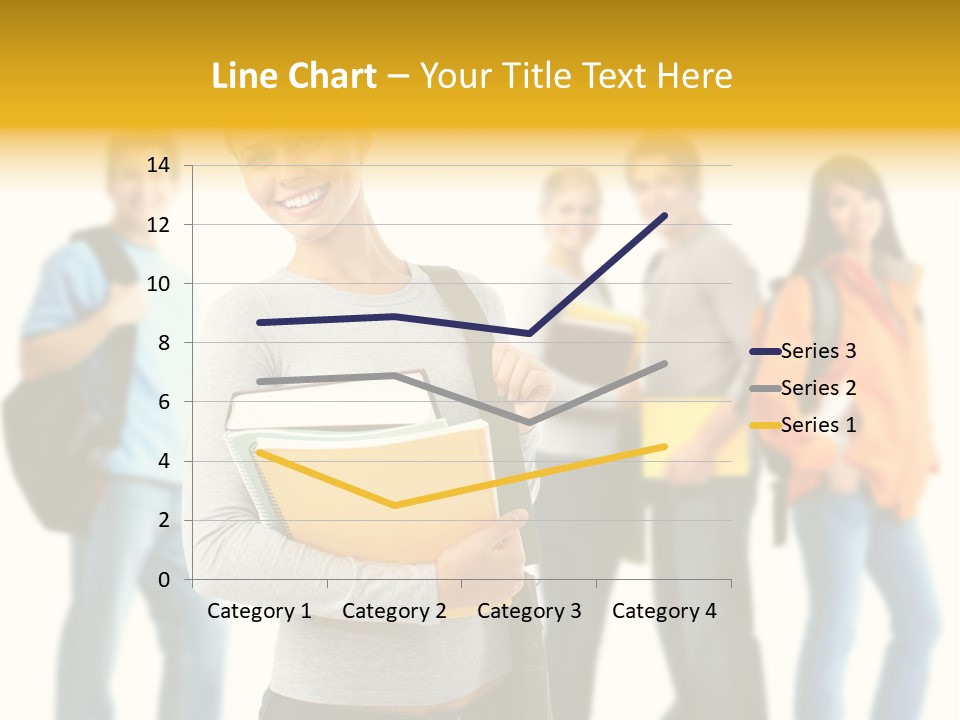Modern Book Isolated PowerPoint Template
