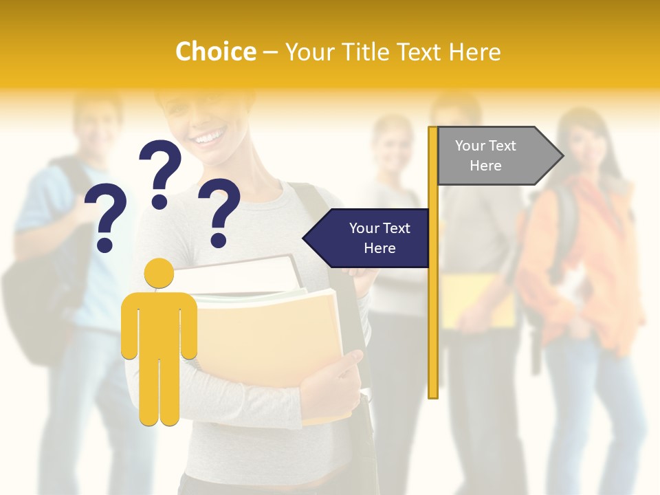 Modern Book Isolated PowerPoint Template
