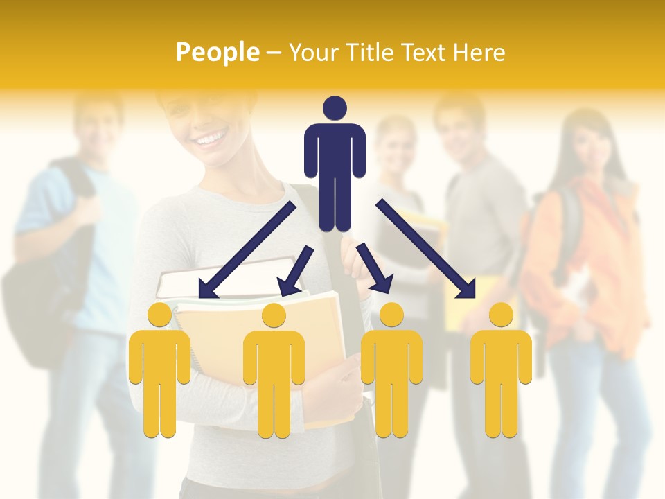 Modern Book Isolated PowerPoint Template