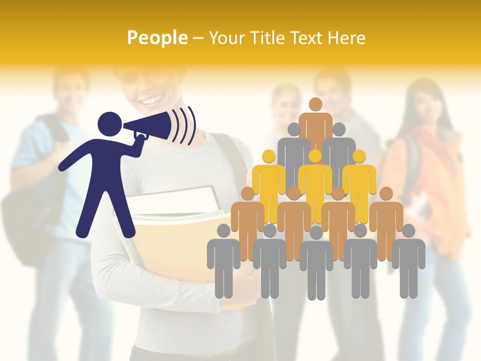 Modern Book Isolated PowerPoint Template