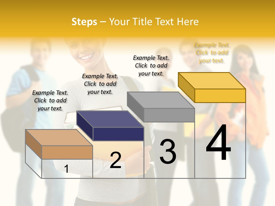 Modern Book Isolated PowerPoint Template