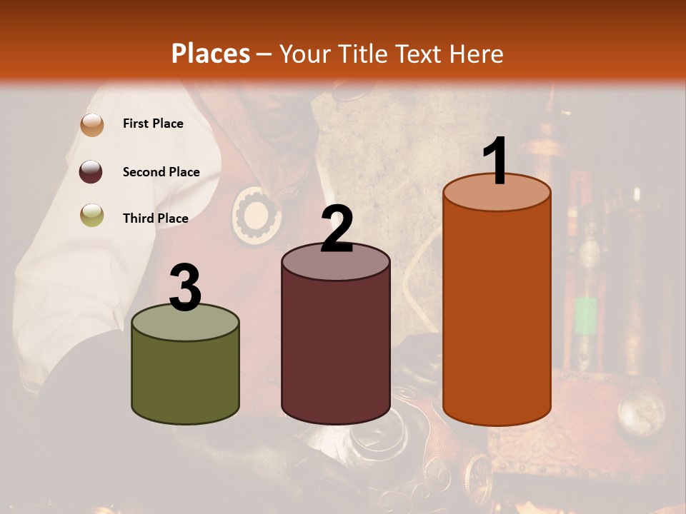 Temps Western Symbole PowerPoint Template