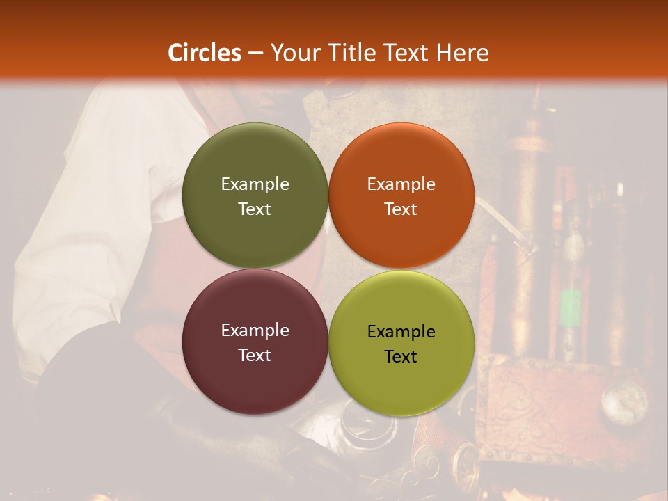 Temps Western Symbole PowerPoint Template