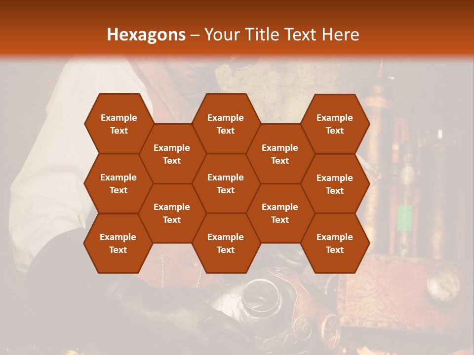 Temps Western Symbole PowerPoint Template