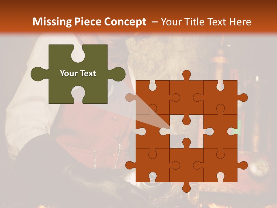 Temps Western Symbole PowerPoint Template