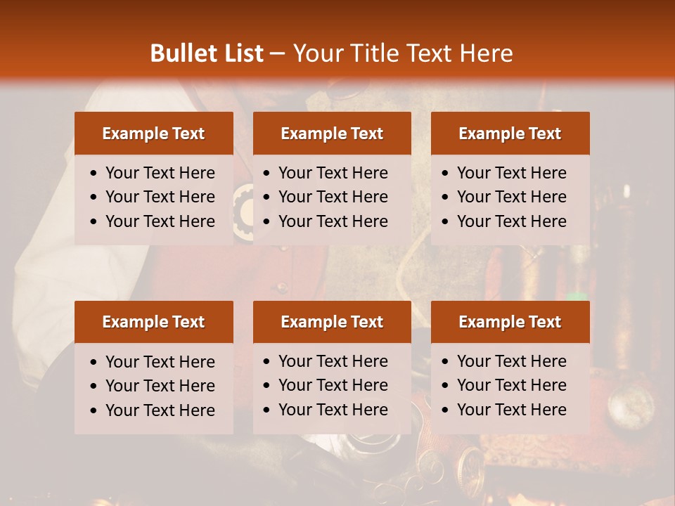 Temps Western Symbole PowerPoint Template