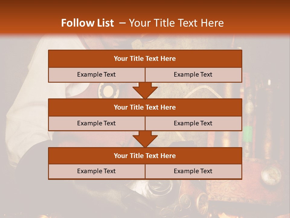 Temps Western Symbole PowerPoint Template