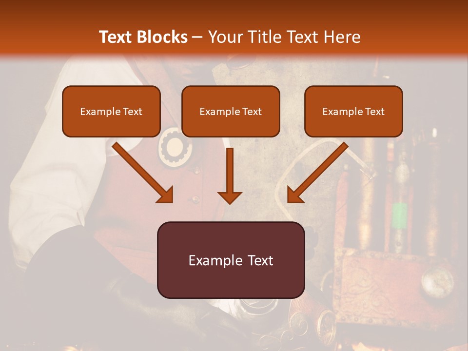 Temps Western Symbole PowerPoint Template