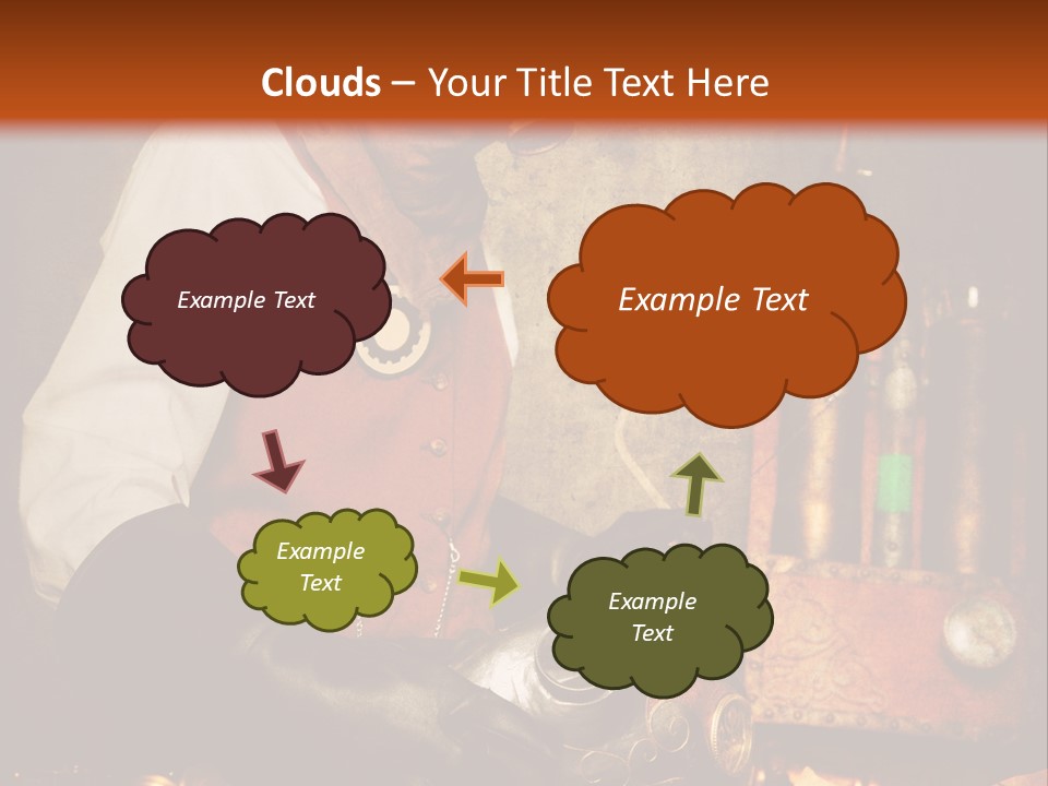 Temps Western Symbole PowerPoint Template