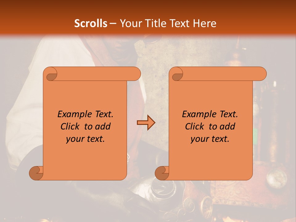 Temps Western Symbole PowerPoint Template