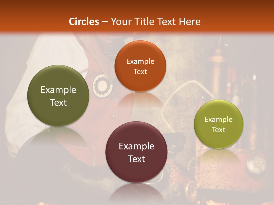 Temps Western Symbole PowerPoint Template