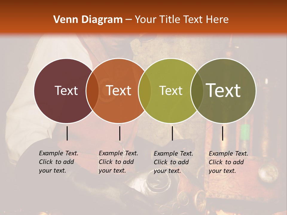 Temps Western Symbole PowerPoint Template