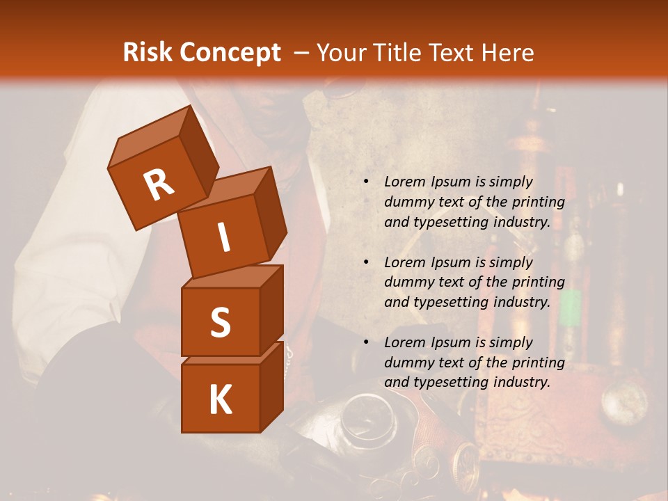 Temps Western Symbole PowerPoint Template