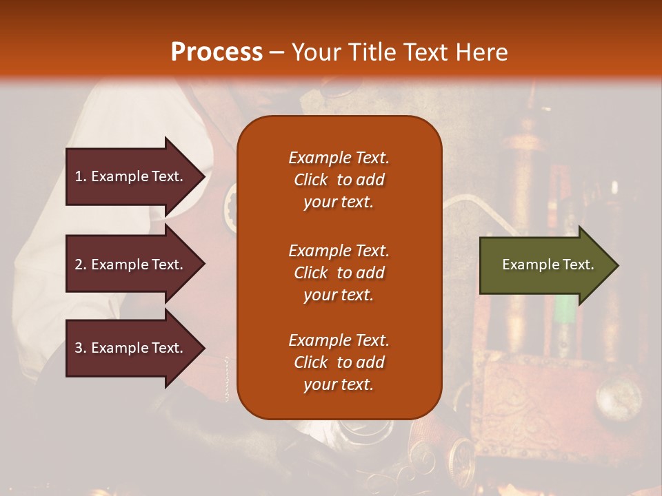 Temps Western Symbole PowerPoint Template