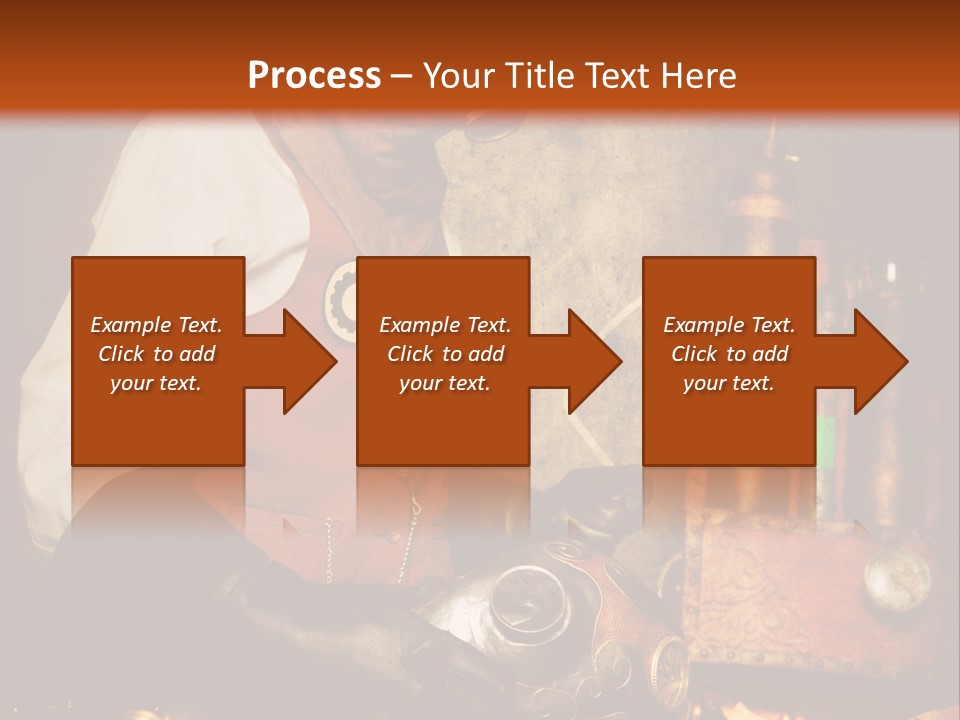 Temps Western Symbole PowerPoint Template