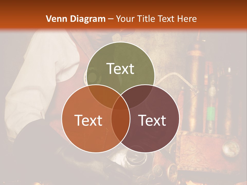 Temps Western Symbole PowerPoint Template