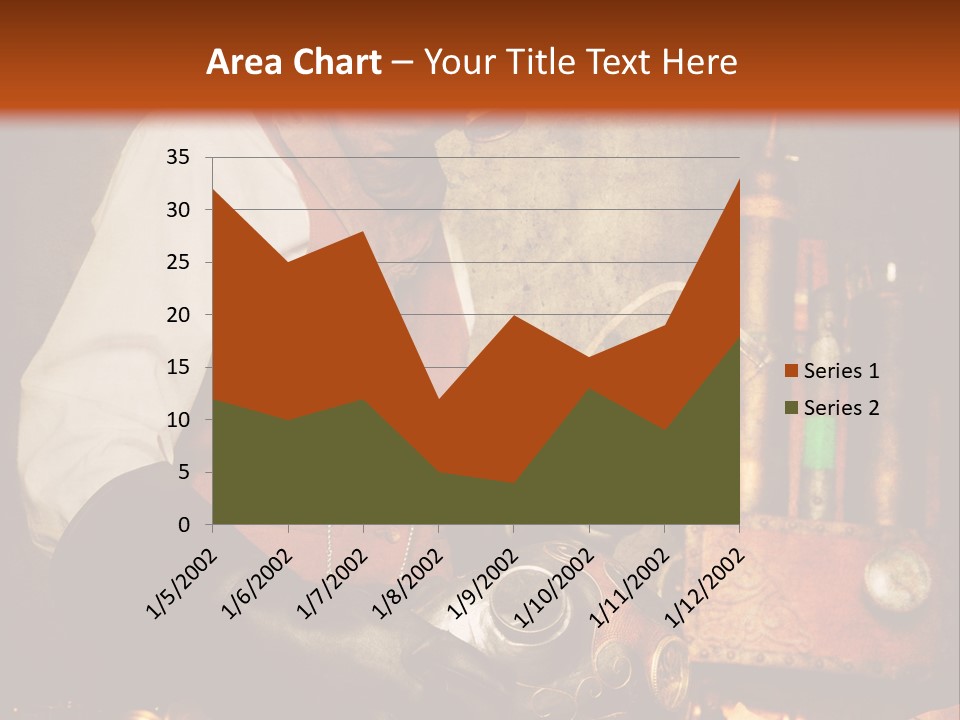 Temps Western Symbole PowerPoint Template