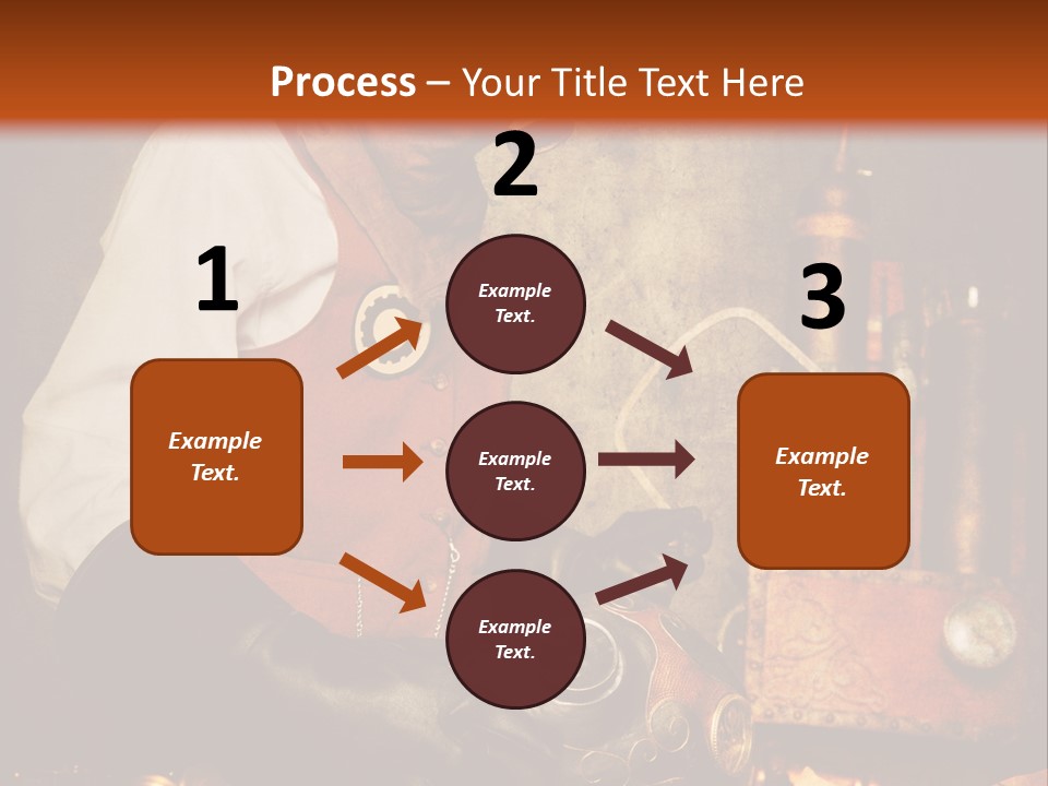 Temps Western Symbole PowerPoint Template