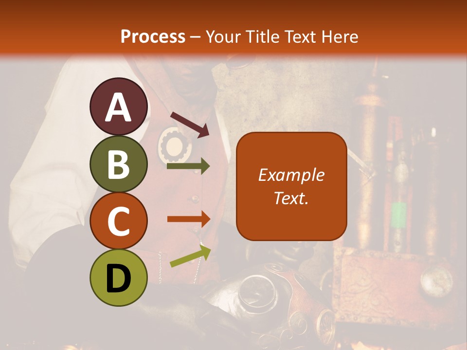 Temps Western Symbole PowerPoint Template