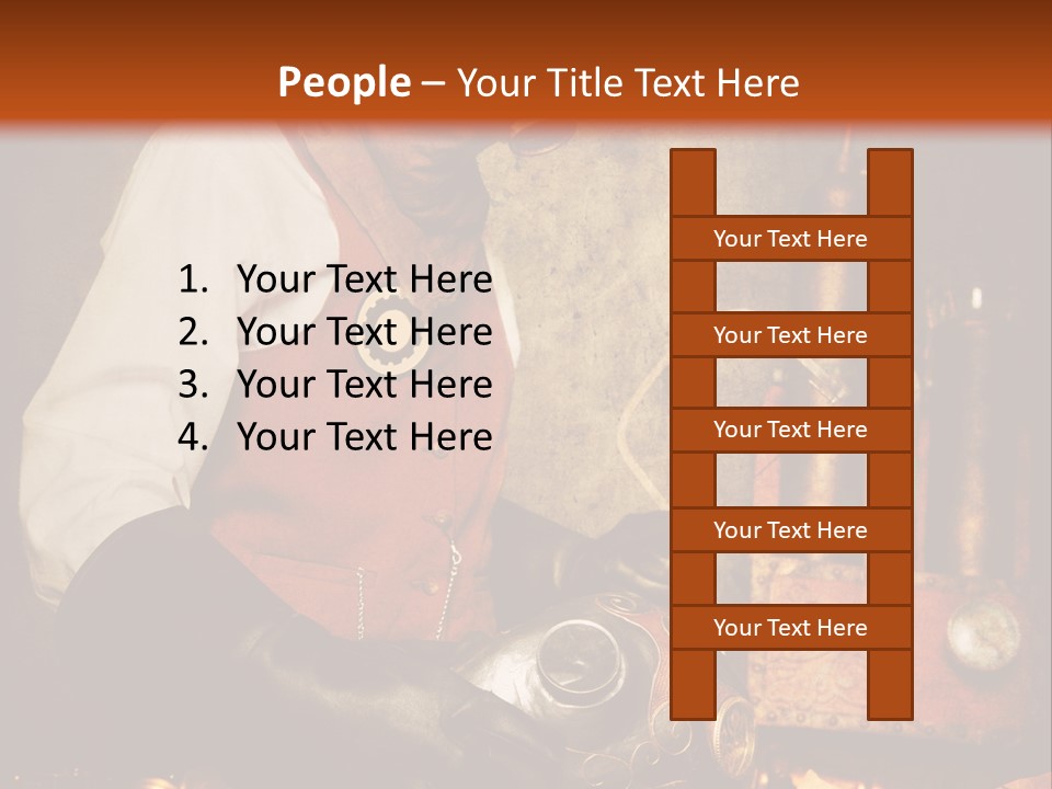 Temps Western Symbole PowerPoint Template